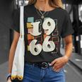 1966 Birthday 60S 1960S Sixties Hippy Retro Style Fun Unisex T-Shirt Gifts for Her