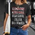 2022 Junior High Graduation - Funny Middle School Graduation Unisex T-Shirt Gifts for Her