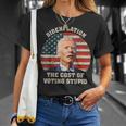 4Th Of July Bidenflation The Cost Of Voting Stupid Biden Unisex T-Shirt Gifts for Her