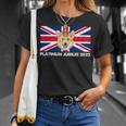 70Th Anniversary Platinum Jubilee Cute Corgi Unisex T-Shirt Gifts for Her