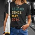 8 Years Old Gifts Legend Since May 2014 8Th Birthday Unisex T-Shirt Gifts for Her