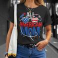 All American Mom 4Th Of July Mothers Women Mommy Family Unisex T-Shirt Gifts for Her