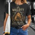 As A Malott I Have A 3 Sides And The Side You Never Want To See Unisex T-Shirt Gifts for Her