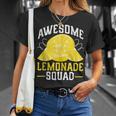 Awesome Lemonade Squad For Lemonade Stand Unisex T-Shirt Gifts for Her