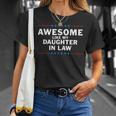 Awesome Like My Daughter In Law V2 Unisex T-Shirt Gifts for Her