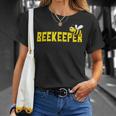 Bee Bee Bee Keeper Beekeeper Funny Cute Beekeeping Unisex T-Shirt Gifts for Her