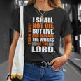 Christerest Psalm 11817 Christian Bible Verse Affirmation Unisex T-Shirt Gifts for Her