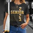 Class Of 2023 Senior 2023 Graduation Or First Day Of School Unisex T-Shirt Gifts for Her