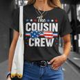 Cousin Crew 4Th Of July Patriotic American Family Matching Unisex T-Shirt Gifts for Her