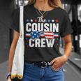 Cousin Crew 4Th Of July Patriotic American Family Matching V8 Unisex T-Shirt Gifts for Her