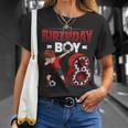 Dabbing Boy 8 Year Old Soccer Player 8Th Birthday Party Unisex T-Shirt Gifts for Her
