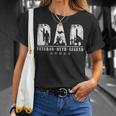 Dad Veteran Myth Legend Dad Veteran 4Th Of July Gift Unisex T-Shirt Gifts for Her