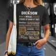 Dickson Name Dickson Born To Rule T-Shirt Gifts for Her