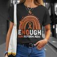 End Gun Violence Wear Orange V2 Unisex T-Shirt Gifts for Her