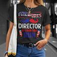 Fireworks Director If I Run You Run Unisex T-Shirt Gifts for Her