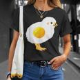 Fried Egg Chicken Sunny Side Up Egg Yolk Breakfast Food Unisex T-Shirt Gifts for Her