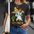 Funny Dabbing Taco Cinco De May Mexican Food V4 Unisex T-Shirt Gifts for Her