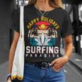 Funny Enjoy The Summer Holiday Summer Surfing Paradise Unisex T-Shirt Gifts for Her