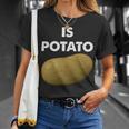 Funny Potato Unisex T-Shirt Gifts for Her