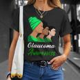 Glaucoma Awareness Green Women Glaucoma Glaucoma Awareness Unisex T-Shirt Gifts for Her