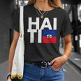 Haiti Flag Haiti Nationalist Haitian Unisex T-Shirt Gifts for Her