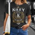 Its A Kiley Thing You Wouldnt Understand Name Unisex T-Shirt Gifts for Her