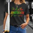 Junenth Its The Junenth For Me Junenth 1865 Unisex T-Shirt Gifts for Her