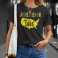 Juneteenth June 19 1865 Black Pride History Black Freedom T-shirt Gifts for Her