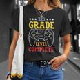 Kids 3Rd Grade Level Complete Last Day Of School Game Controller Unisex T-Shirt Gifts for Her