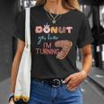 Kids 7Th Birthday7 Seven Unicorn Donut Birthday Unisex T-Shirt Gifts for Her