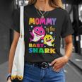 Kids Mommy Of The Birthday Shark Mom Matching Family Unisex T-Shirt Gifts for Her