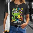 Kids Three Rex Awesome Since 2019 Funny Birthday Boys Kids V3 Unisex T-Shirt Gifts for Her