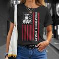 Mens 4Th Of July Us Flag Baker Dad Gift For Fathers Day Unisex T-Shirt Gifts for Her