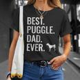 Mens Best Puggle Dad Ever - Cool Dog Owner Puggle Unisex T-Shirt Gifts for Her