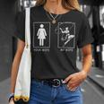 Mens My Wife Vs Your Wife Funny Husband Men Groom Present Sleeveless Top 269 Trending Shi Unisex T-Shirt Gifts for Her