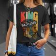 Mens Strong Black King Juneteeth African American Father Day 23 Shirt Unisex T-Shirt Gifts for Her