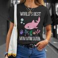 Mom Mom Grandma Worlds Best Mom Mom Shark T-Shirt Gifts for Her