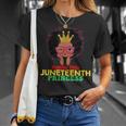 Mommy Little Junenth Princess Celebrate 19Th Black Girl Unisex T-Shirt Gifts for Her