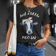 Moody Cow Lovers Farm Clothes Cowgirl Unisex T-Shirt Gifts for Her