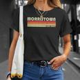 Morristown Nj New Jersey City Home Roots Retro T-shirt Gifts for Her