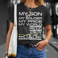 My Son My Soldier Hero Proud Army Dad 702 Shirt Unisex T-Shirt Gifts for Her