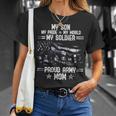 My Son My Soldier Proud Army Mom 693 Shirt Unisex T-Shirt Gifts for Her