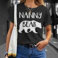 Nanny Grandma Nanny Bear T-Shirt Gifts for Her