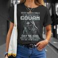 Never Underestimate The Power Of An Govan Even The Devil V8 Unisex T-Shirt Gifts for Her