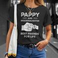 Pappy And Granddaughter Best Friends For Life Matching Unisex T-Shirt Gifts for Her