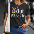Peace Out 8Th Grade Tie Dye Graduation Class Of 2022 Virtual V2 Unisex T-Shirt Gifts for Her