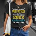 Proud Godfather Of Kindergarten Graduate 2022 Graduation Unisex T-Shirt Gifts for Her