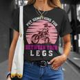 Put The Fun Between Your Legs Funny Girl Motocross Gift Girl Motorcycle Lover Vintage Unisex T-Shirt Gifts for Her