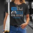 Real Estate Agent Men Dad Funny Realtor Gift Raglan Baseball Unisex T-Shirt Gifts for Her