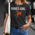 Rodeo Girl Cow Girl For Rodeo T-shirt Gifts for Her